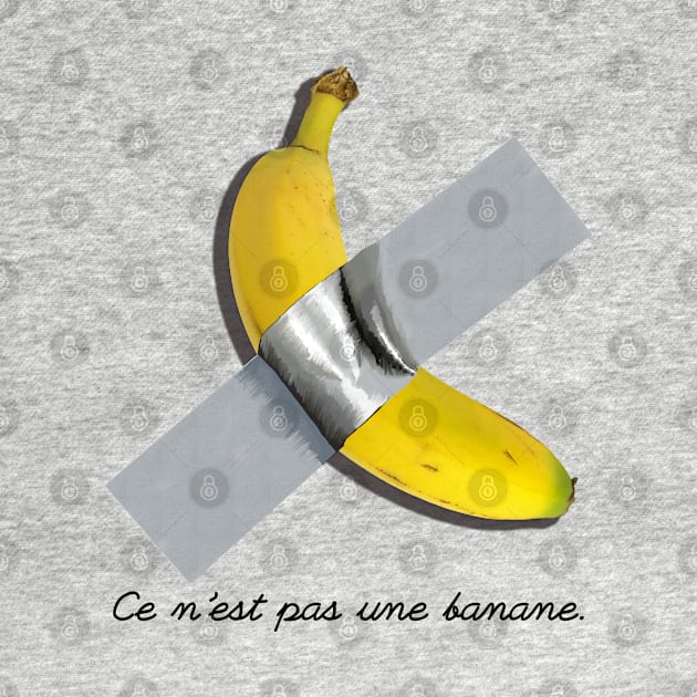 Ce N'est Pas Une Banane. by SteelWoolBunny